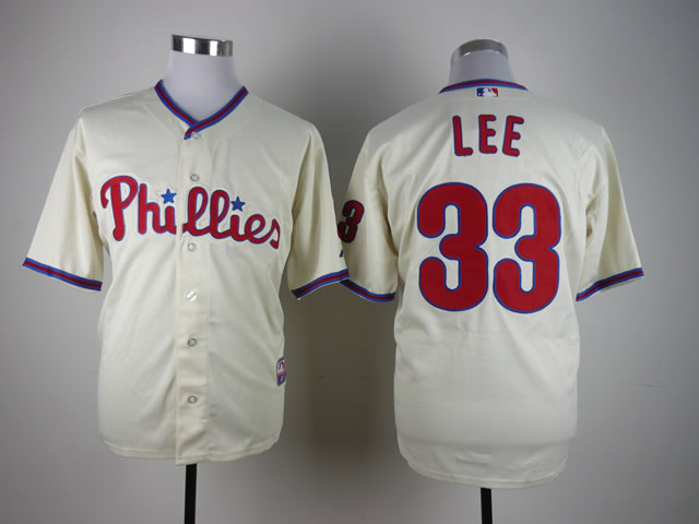 Men Philadelphia Phillies #33 Lee Cream MLB Jerseys